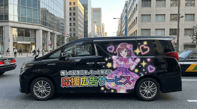 タクシーラッピング広告